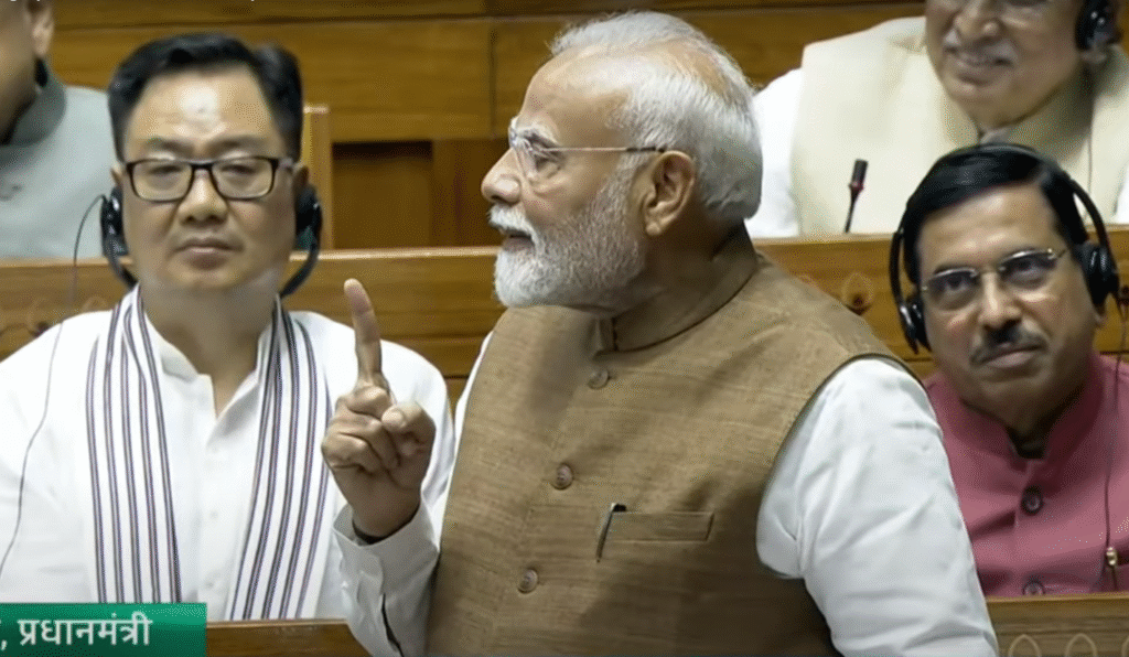 Modi Speech on Operation Sindoor in Parliament