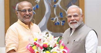 CP Radhakrishnan 14th Vice President 2025